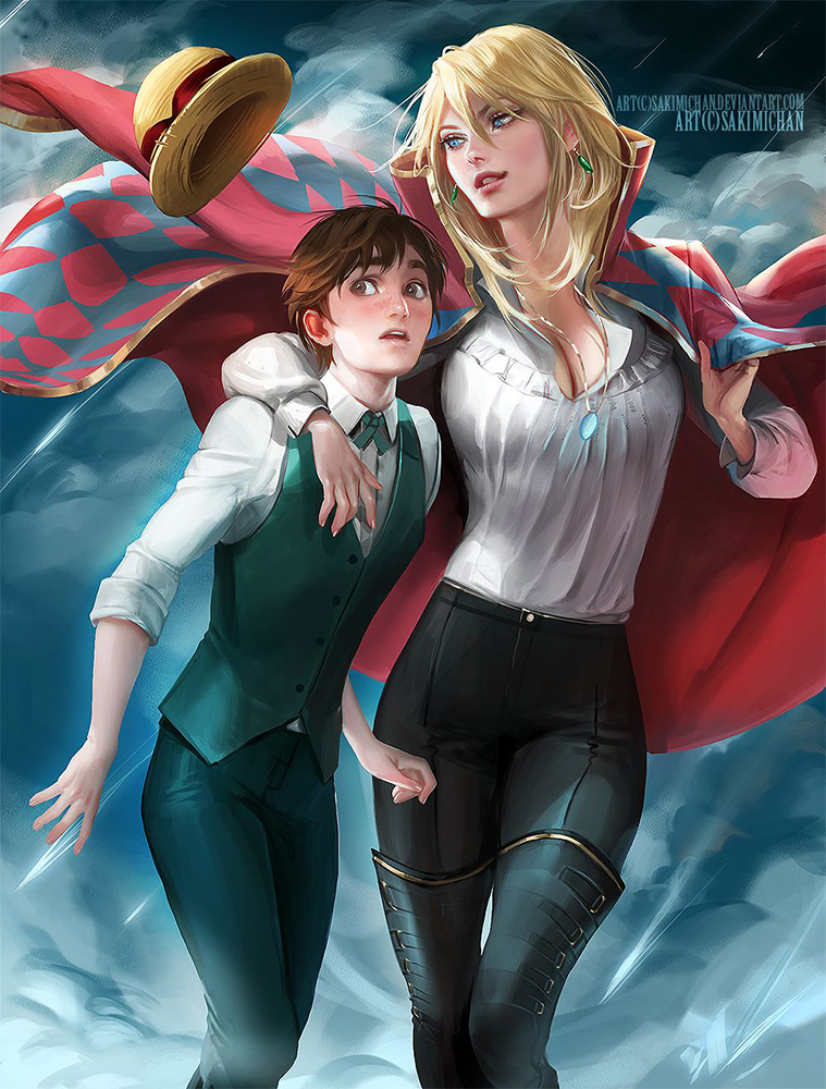 Howl's morning Breeze by sakimichan