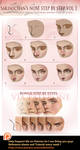 Nose tutorial by sakimichan Nose tutorial by sakimichan