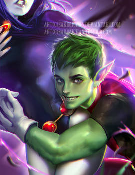 Beast Boy Glomp