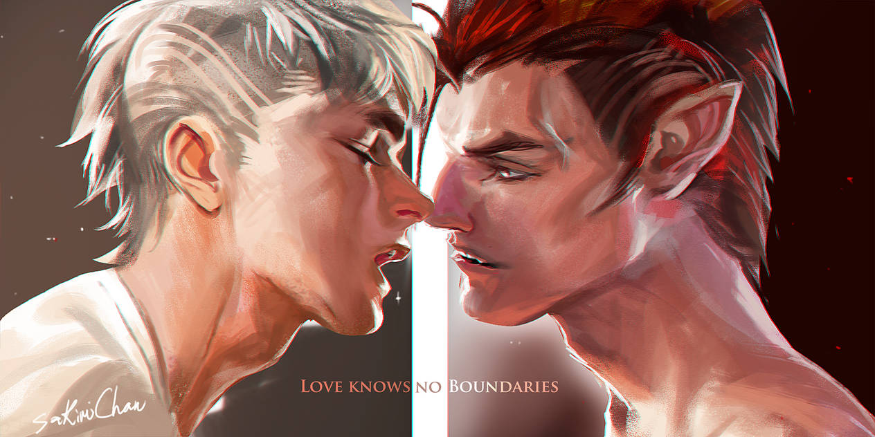 Love knows no boundaries by sakimichan