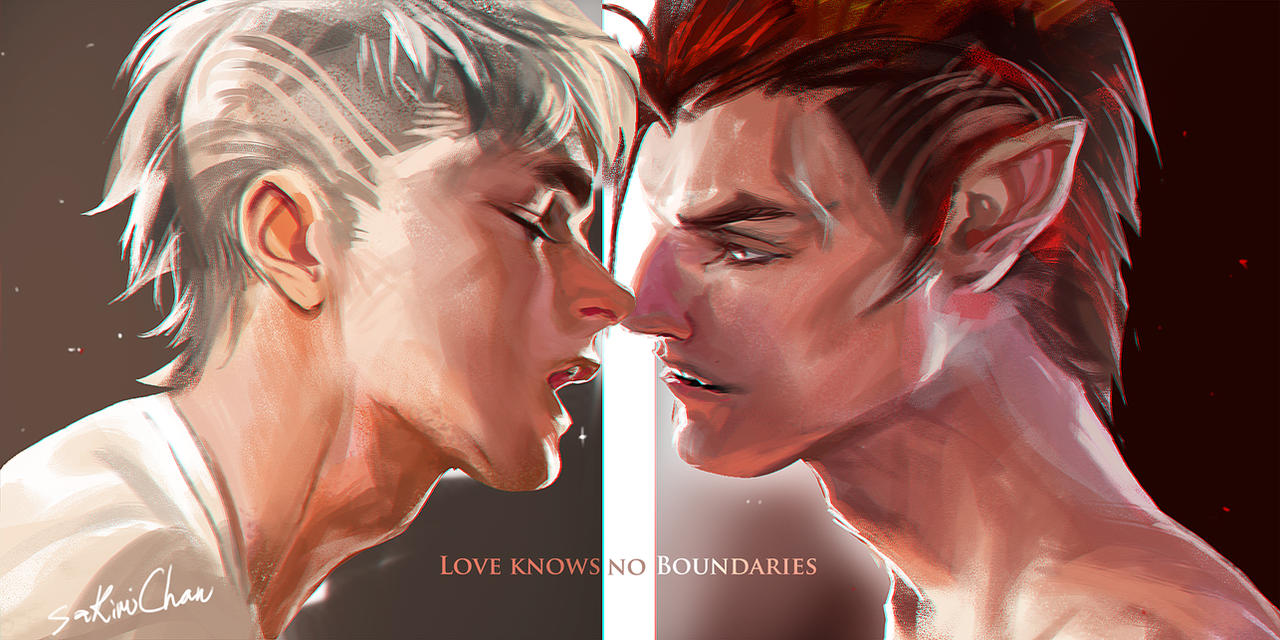 Love knows no boundaries by sakimichan