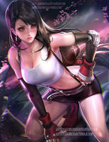 Tifa. nsfw version optional.