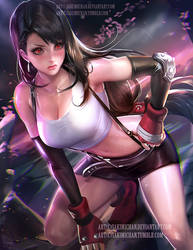 Tifa. nsfw version optional.