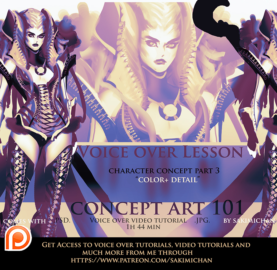 LECTURE – Concept Art & Character Design