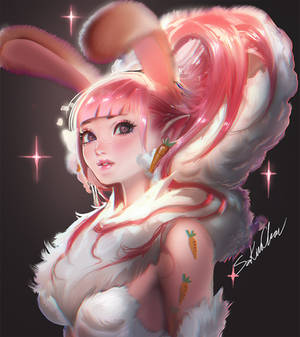 cotton Candy Bunny