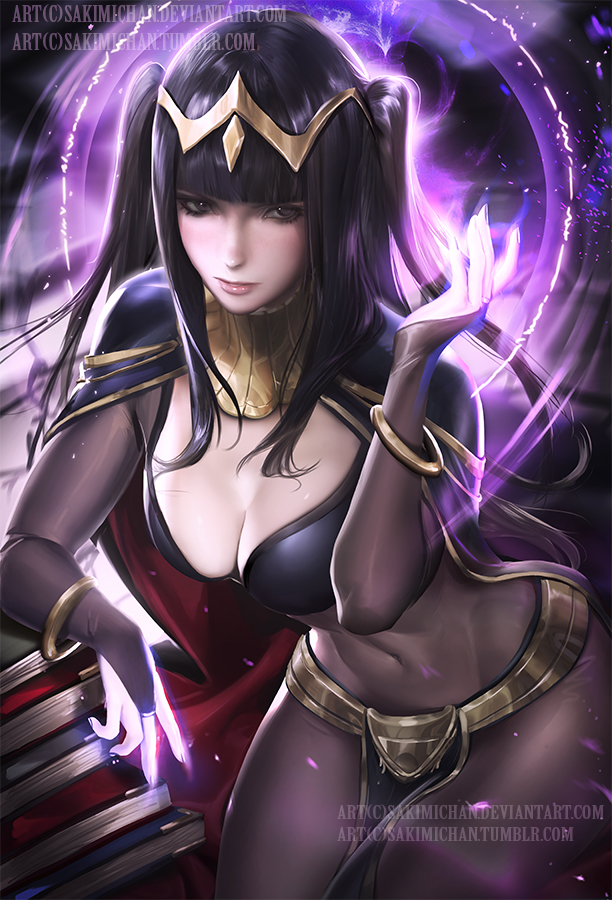 Tharja .nude/NSFW optional. by sakimichan