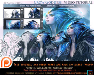 Crow Goddess video tutorial pack.promo.
