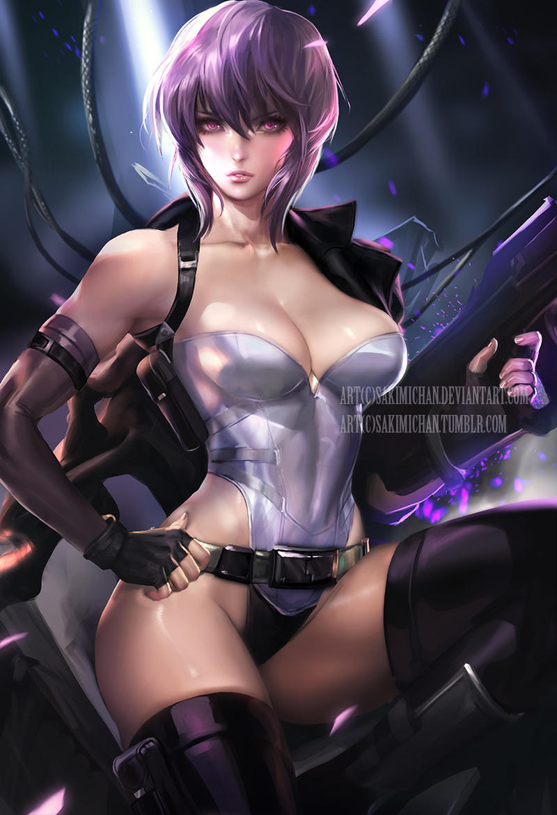 Ghost in Shell .nsfw optional. by sakimichan