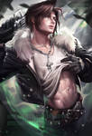 Squall pinup . nsfw optional.