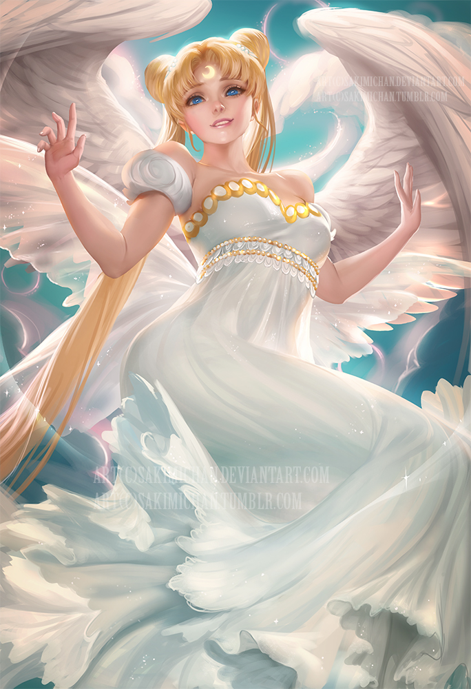 Moon power by sakimichan