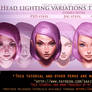 Face Lighting Variation steps tutorial pack.promo.