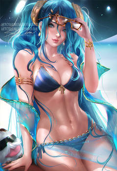 Pool Party Sona .nsfw optional.