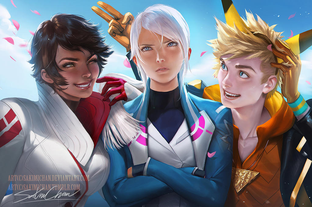 poke go by sakimichan