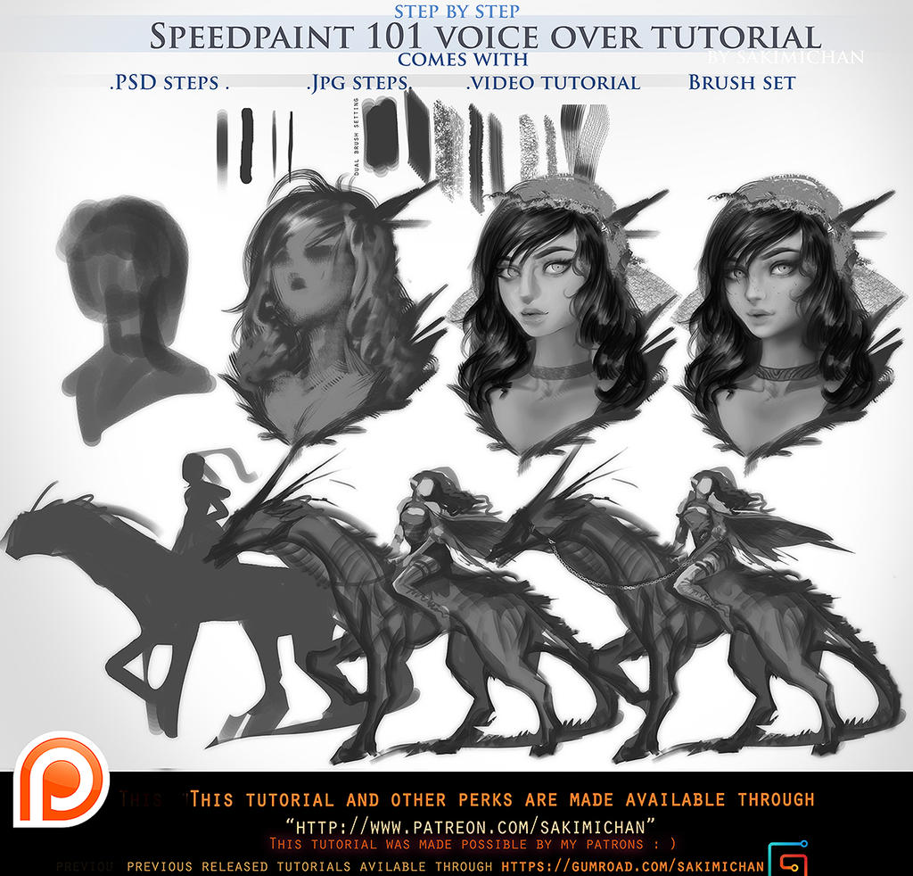Speedpaint 101 voice over tutorial .promo.