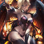 Halloween Angel Mercy pinup
