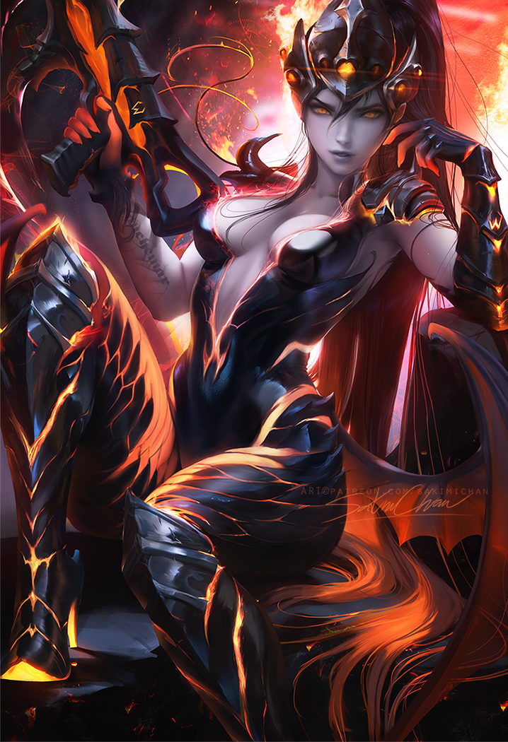Destroyer Widowmaker by sakimichan