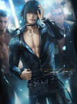 Kpop Noctis by sakimichan