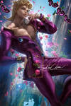 Giorno pinup by sakimichan
