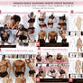 Female+Male anatomy (nsfw) pinup bundle!