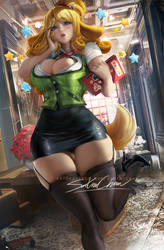 Isabelle humanoid pinup