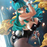 Bunny Bulma pinup