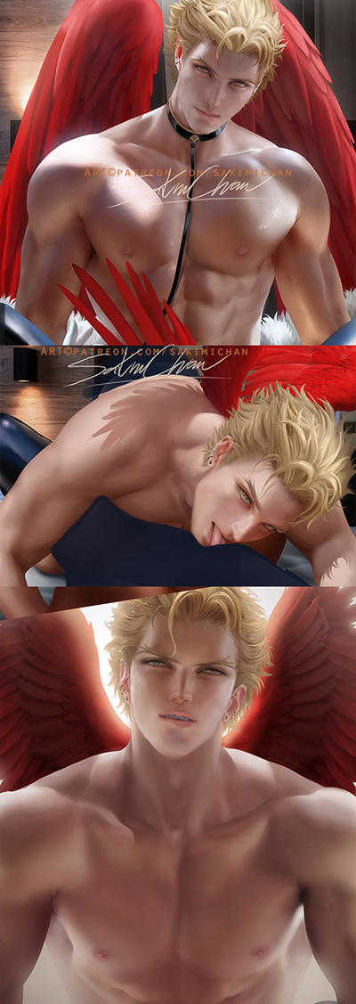 Vr Boyfriend Hawk 3 panel by sakimichan on DeviantArt.