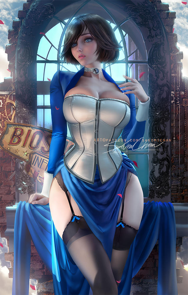 Elizabeth By Sakimichan On DeviantArt elizabeth-by-sakimichan-on-deviantart