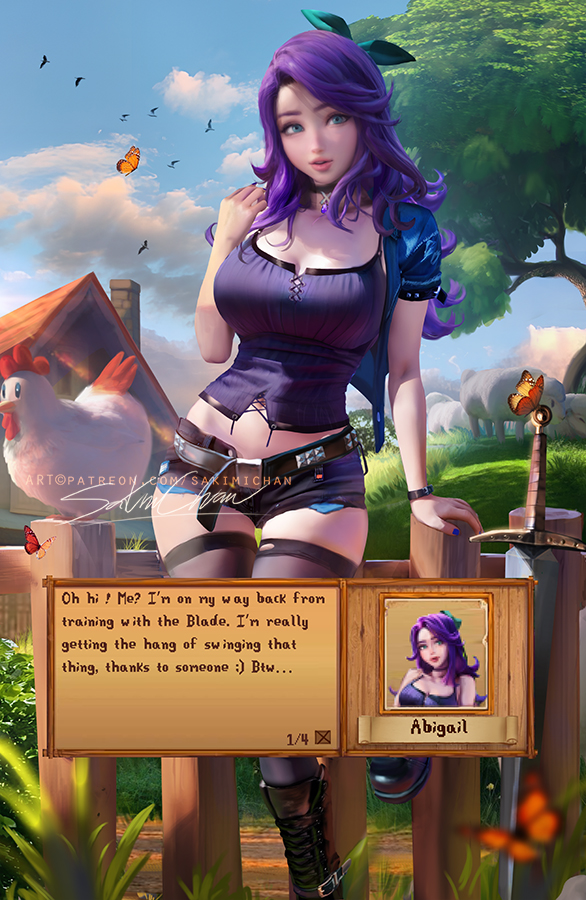 VN Abigail Panel1 Pt1 By Sakimichan On DeviantArt vn-abigail-panel1-pt1-by-sakimichan-on-deviantart