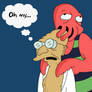 zoidberg sucks the professor