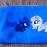 Filly Luna and Celestia Pencil case