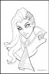 Inktober 2017 Day 11: Sombra by AquaVarin