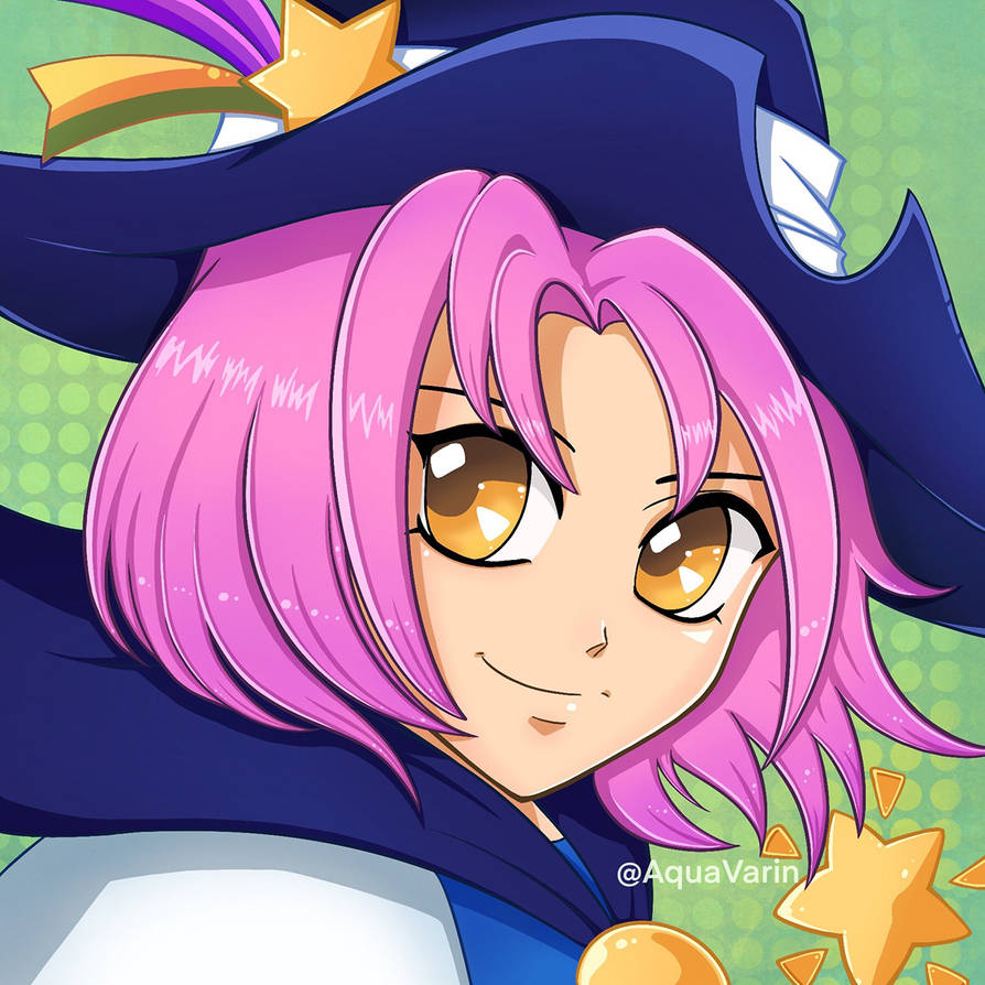 Pink Hair Mage Hard Cel Shading By Aquavarin On Deviantart