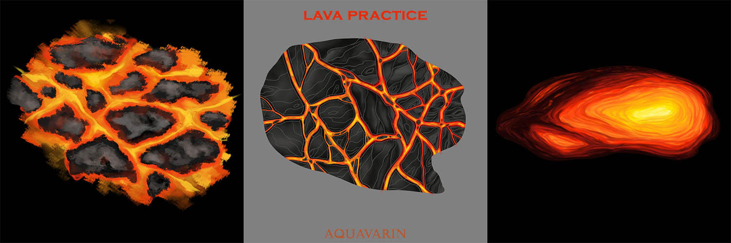 Lava practice #39 by AquaVarin on DeviantArt