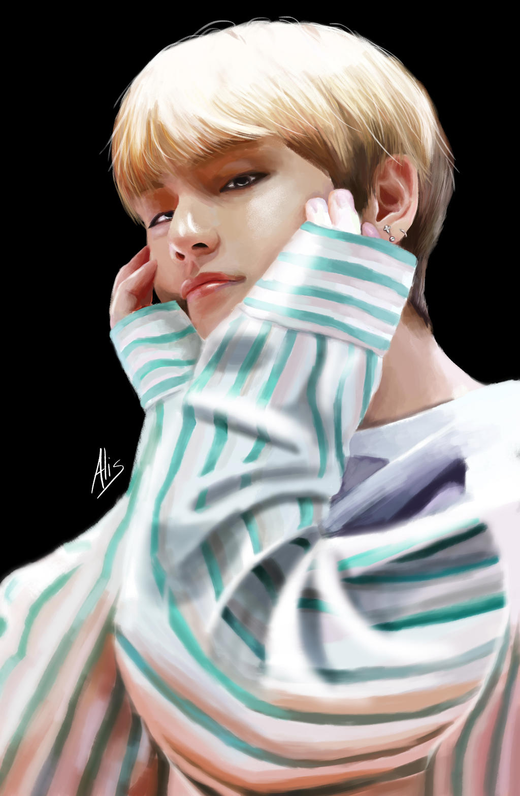 Kim Taehyung Fanart by avotastic on DeviantArt