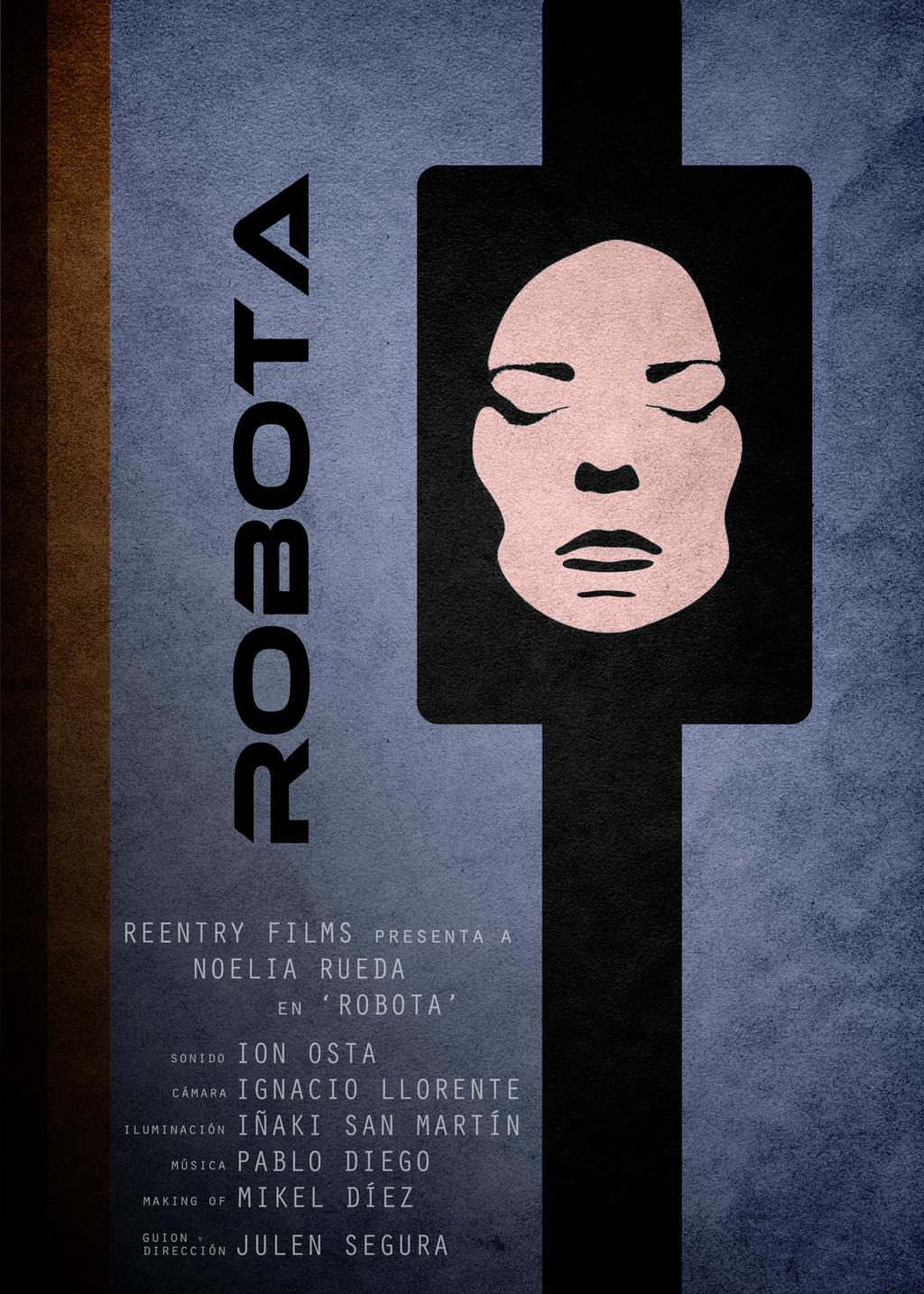 Robota 'Robota' short film minimalist poster by julensg1 on DeviantArt