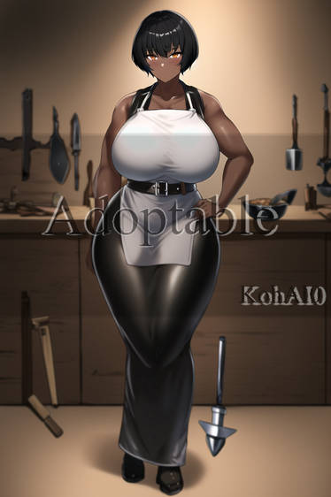 Open Adopt - Ebony Mommy Blacksmith