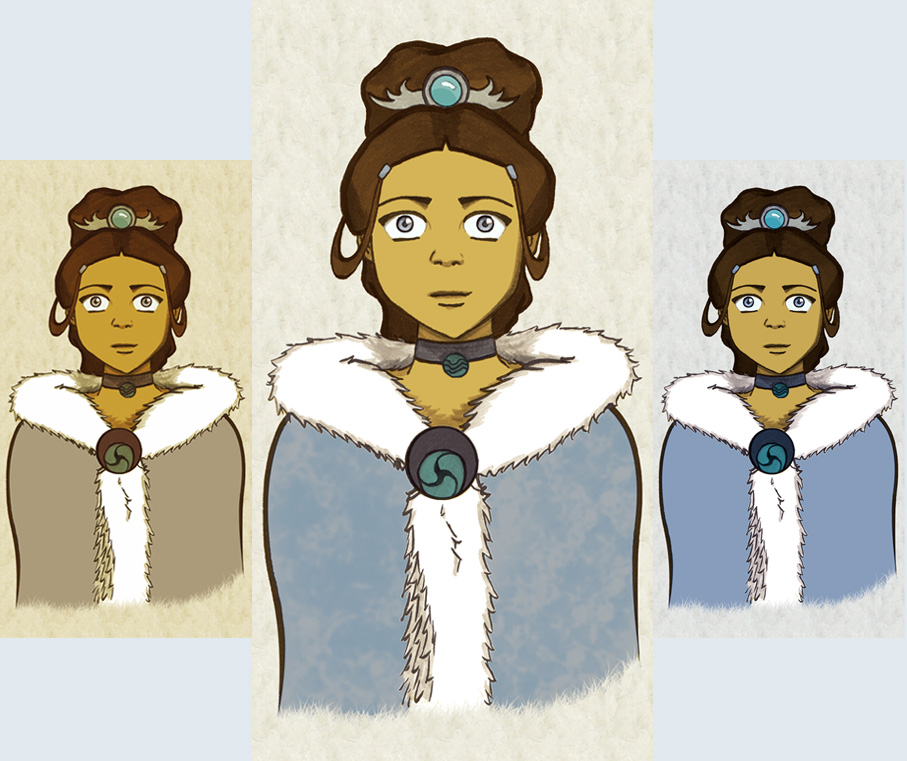 Fancy Katara - colors