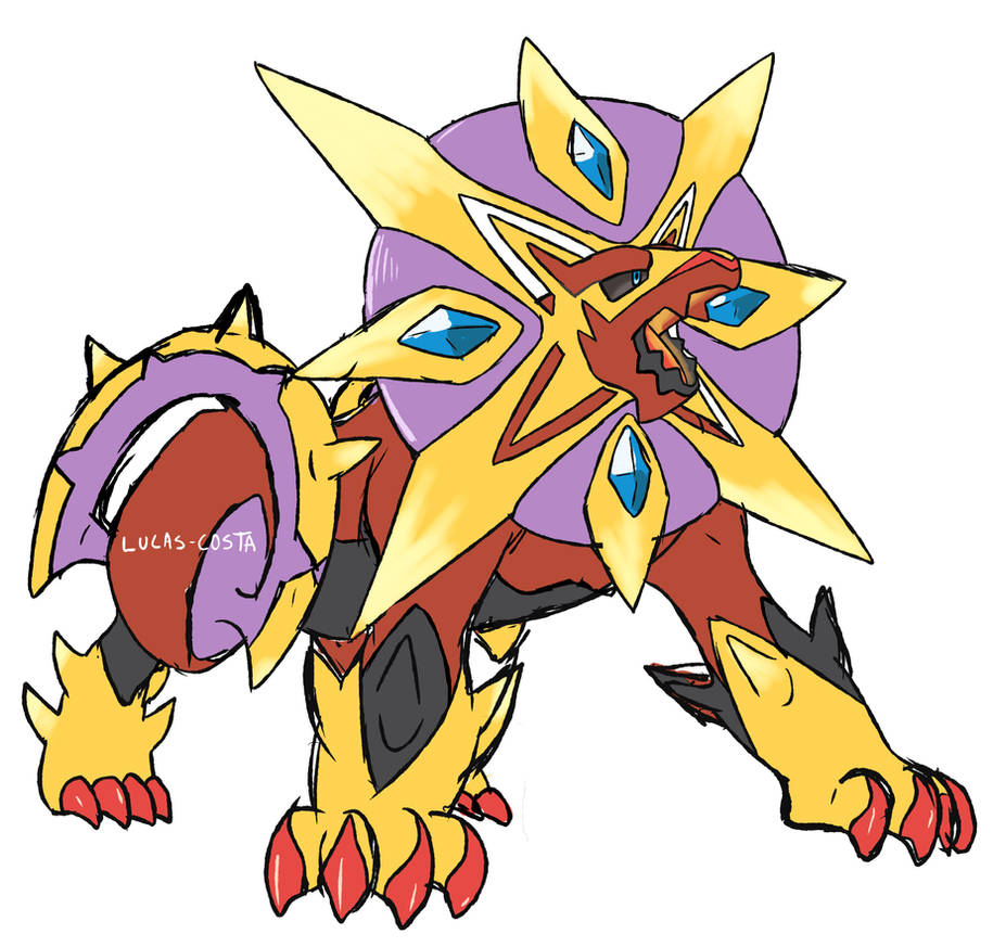 Pokemon Shiny Solgaleo. by LittleAngelTales on DeviantArt