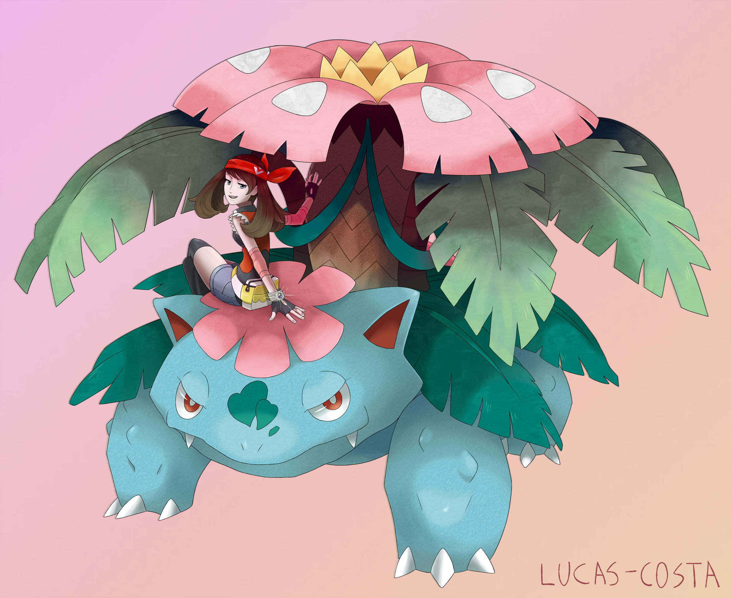 TOP COORDINATOR MAY AND MEGA VENUSAUR