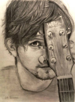 Jackson Rathbone and his Guitar