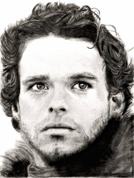 Drawing of Robb Stark, Game of Thrones