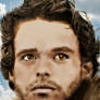 Pencil colorized: Robb Stark in Game of Thrones