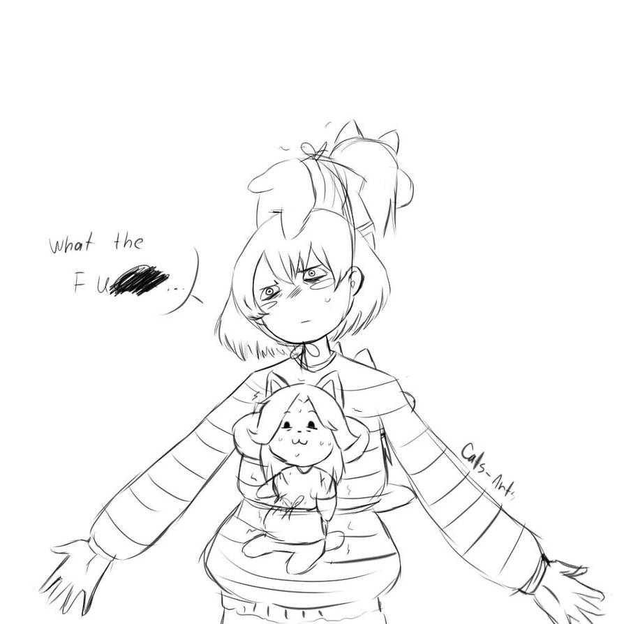 Chara with tem armor by cats-arts on DeviantArt