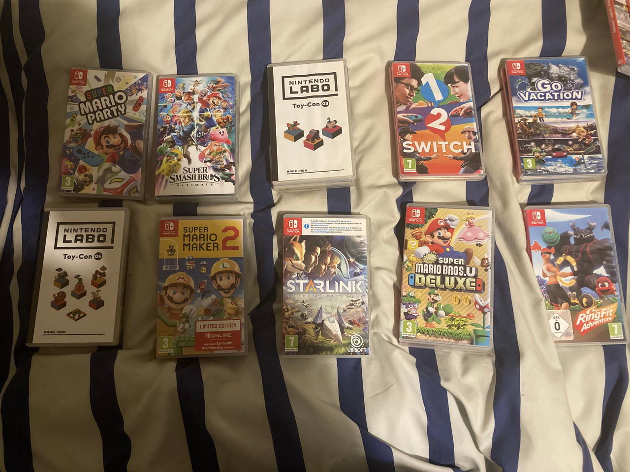 Switch Physical Collection My Collection of Physical Nintendo Switch Games #2 by Brennagade2005 on ...