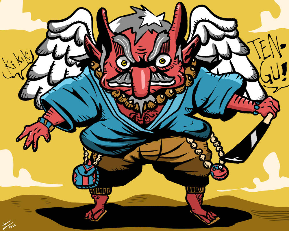 Tengu by AlexVGM on DeviantArt