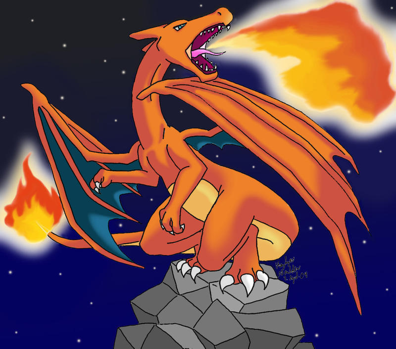 Charizard- Flamethrower