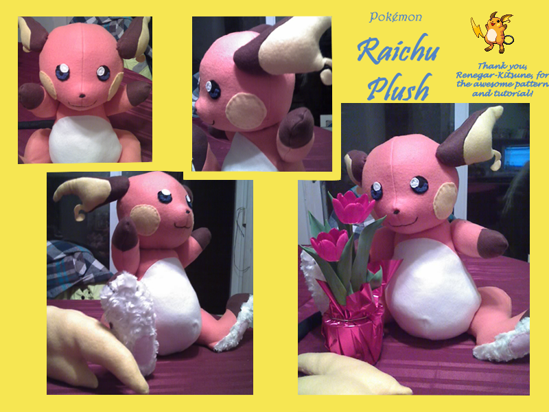 Raichu Plush