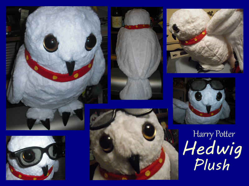 Hedwig Plush by methuselah-alchemist on DeviantArt