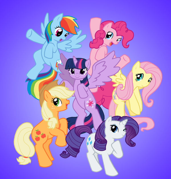 Mlp Vector Group MLP Group by methuselah-alchemist on DeviantArt