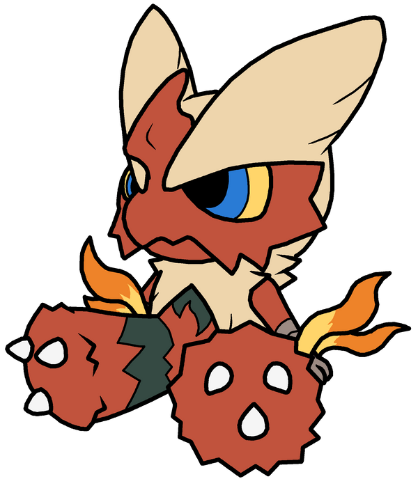 Pokedolls blaziken top